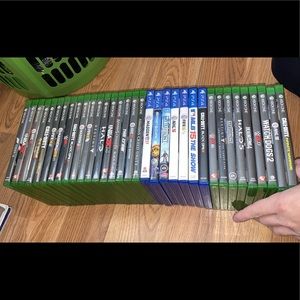 Ps4 and Xbox 1 games and wiiU